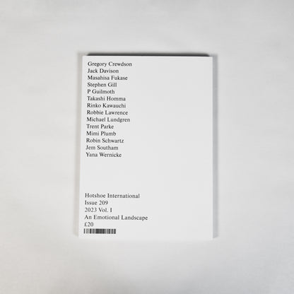 [Public Knowledge] 'Hotshoe' - An Emotional Landscape Issue 209. (2023)