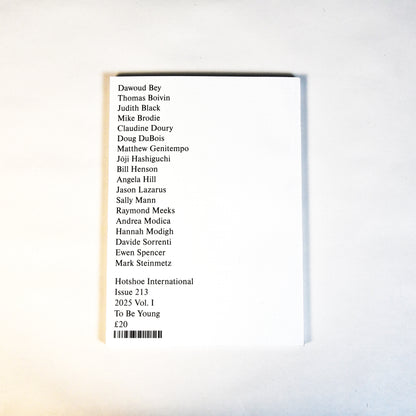 [Public Knowledge] 'Hotshoe' - To Be Young Issue 213.  (2025)