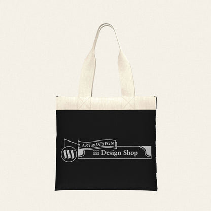 iii オリジナルロンドントートバッグ - ブラック & シルバー