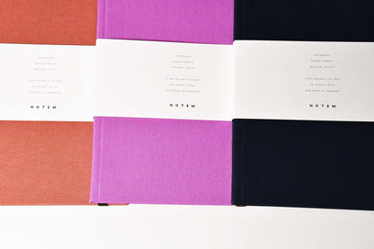 [NOTEM / ノテム] BEA べー バンド ジャーナルノート - ローズレッド