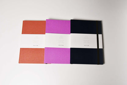 [NOTEM / ノテム] BEA べー バンド ジャーナルノート - ローズレッド