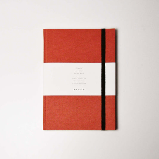 [NOTEM / ノテム] BEA べー バンド ジャーナルノート - ローズレッド