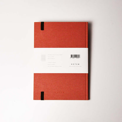[NOTEM / ノテム] BEA べー バンド ジャーナルノート - ローズレッド