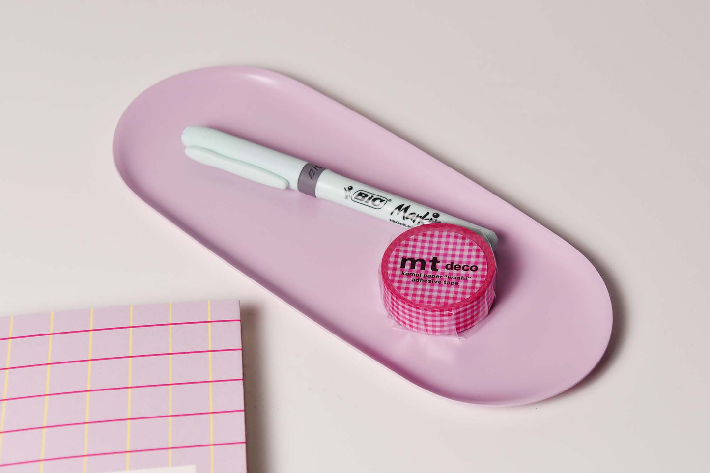 [NOTEM / ノテム] LOLA ローラ デスク トレイ - ヌードピンク