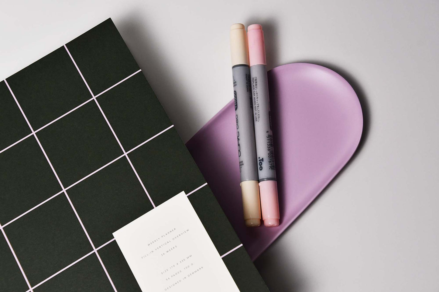 [NOTEM / ノテム] LOLA ローラ デスク トレイ - ヌードピンク