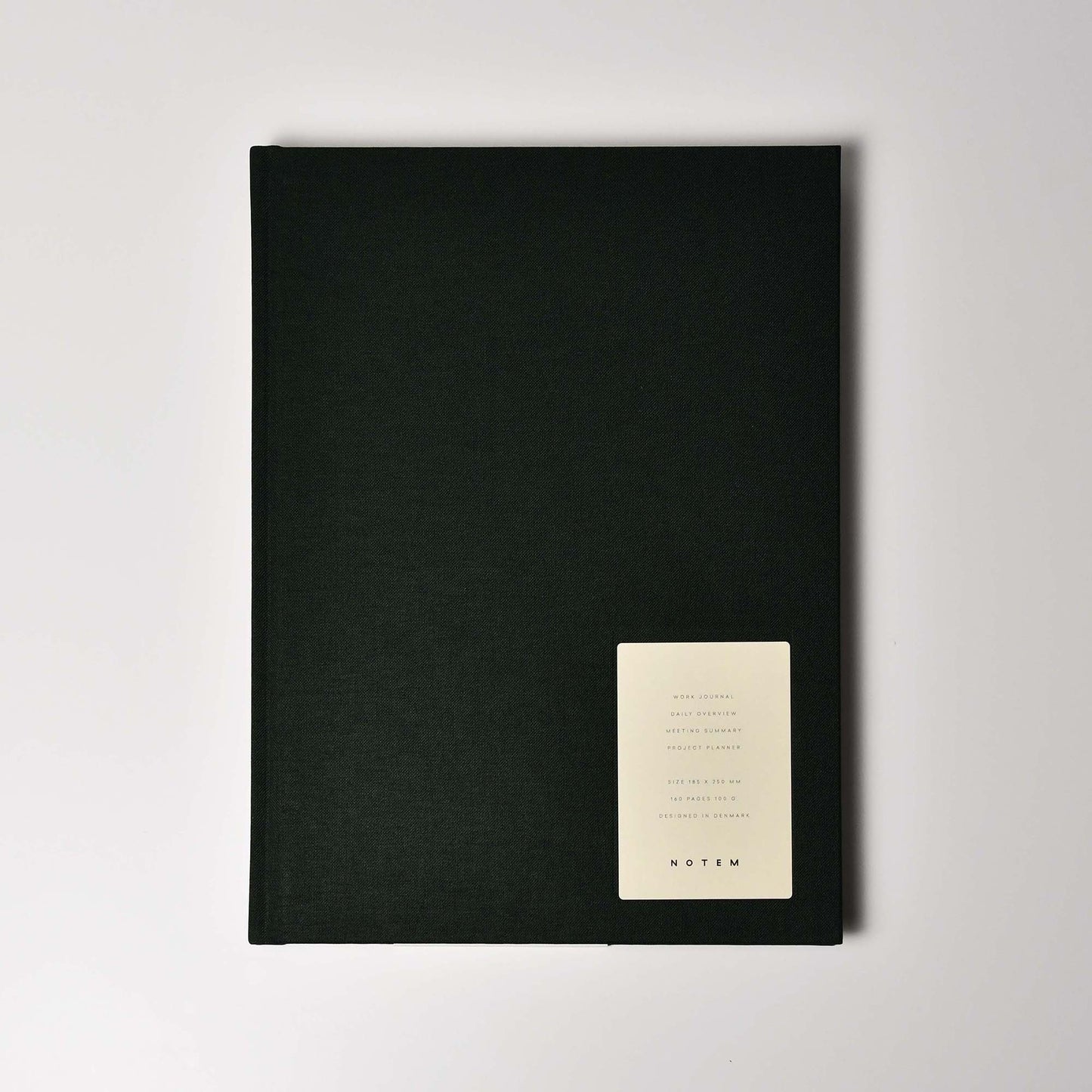 [NOTEM] EVEN イーブン ワークジャーナルノート ラージ - ダークグリーン
