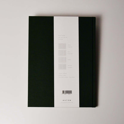 [NOTEM] EVEN イーブン ワークジャーナルノート ラージ - ダークグリーン