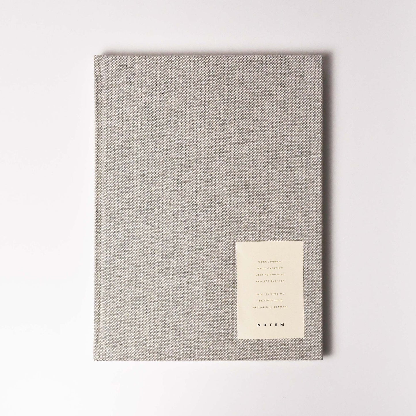 [NOTEM] EVEN イーブン ワークジャーナルノート ラージ - グレー