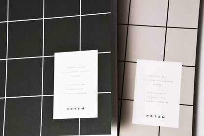 [NOTEM] MILO ミロ ウィークリープランナーノート - ライトグレー