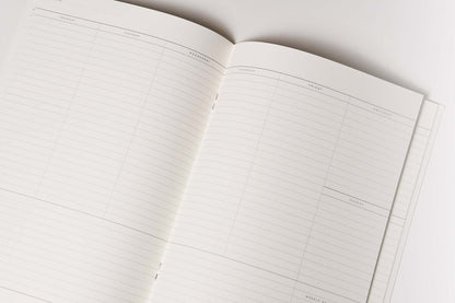 [NOTEM] MILO ミロ ウィークリープランナーノート - ライトグレー