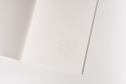 [NOTEM] MILO ミロ ウィークリープランナーノート - ライトグレー