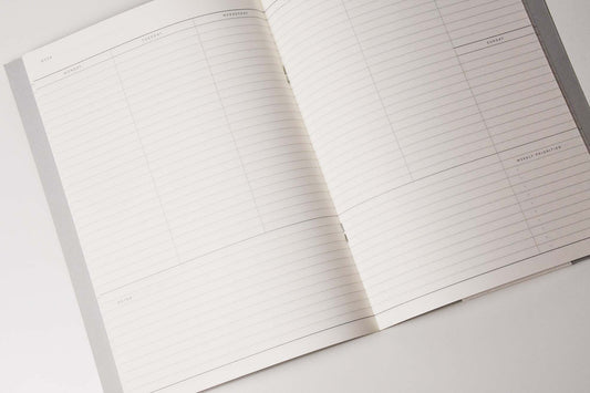 [NOTEM] MILO ミロ ウィークリープランナーノート - ダークグリーン