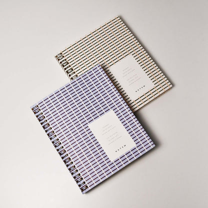 [NOTEM] NELA ネラ スパイラルリングノート ミディアム ドット - グリーン