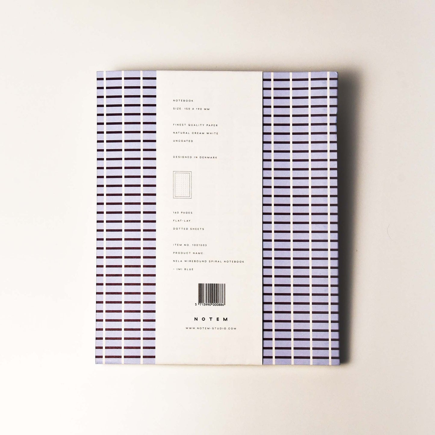 [NOTEM] NELA ネラ スパイラルリングノート メディアム - ブルー