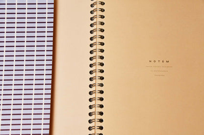 [NOTEM] NELA ネラ スパイラルリングノート メディアム - ブルー