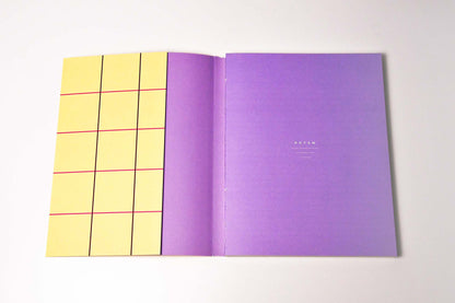 [NOTEM] UMA フラット ノート ラージ - イエローチェック