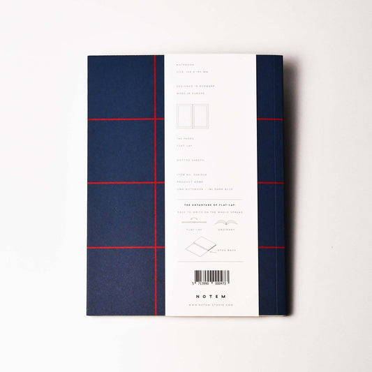 [NOTEM] UMA フラット ノート ミディアム - ダークブルー
