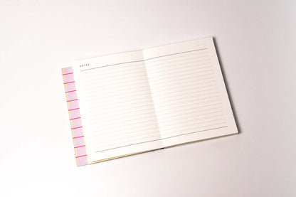 [NOTEM] UMA フラット ノート スモール - ラベンダーチェック