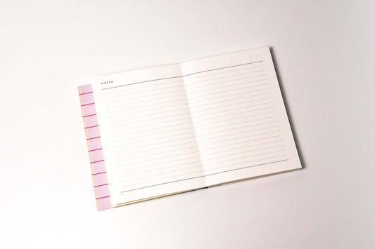 [NOTEM] UMA フラット ノート スモール - ラベンダーチェック
