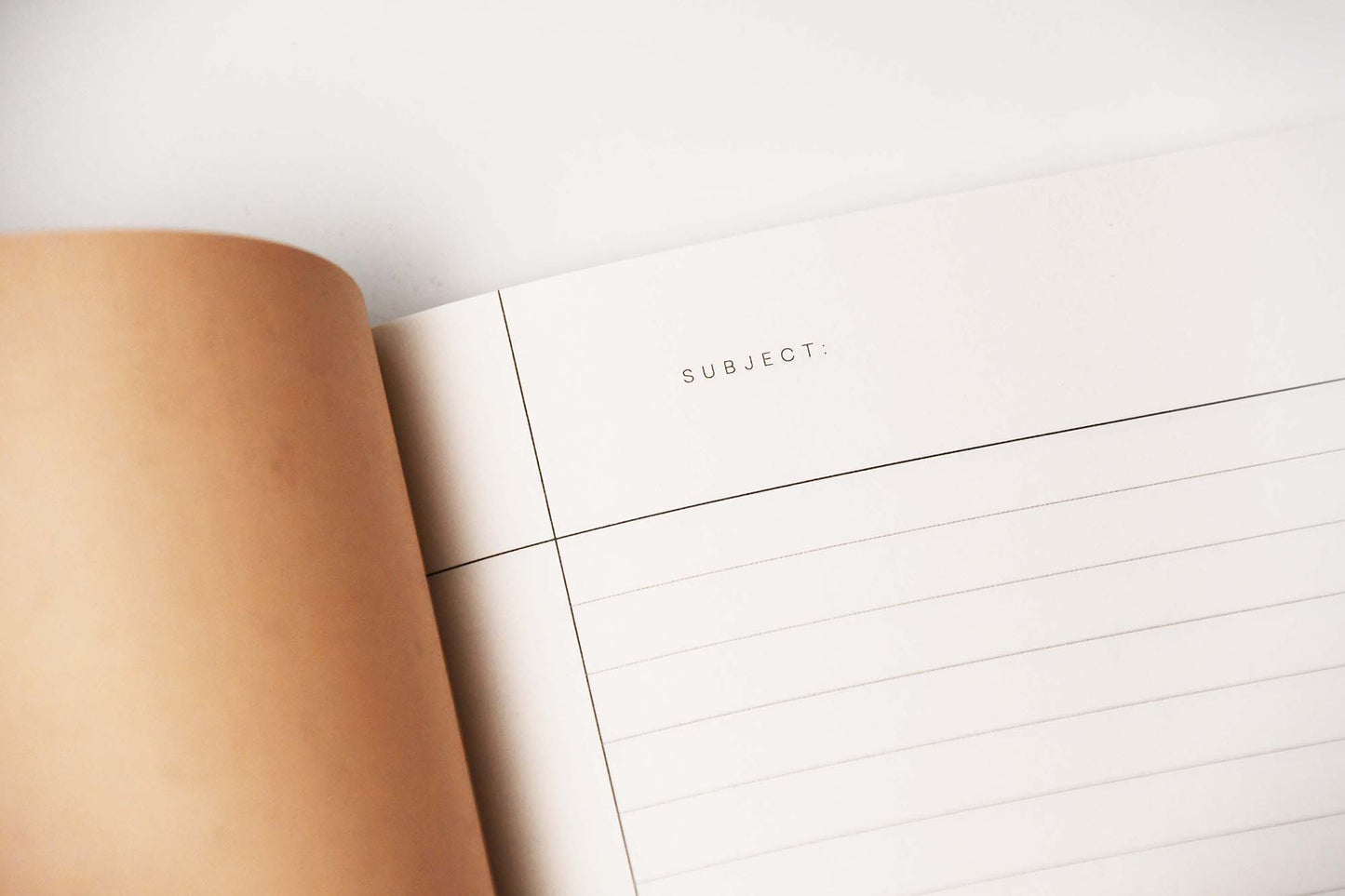 [NOTEM] VITA ソフトカバー ノート ミディアム - ネイビー