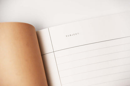 [NOTEM] VITA ソフトカバー ノート ミディアム - ネイビー