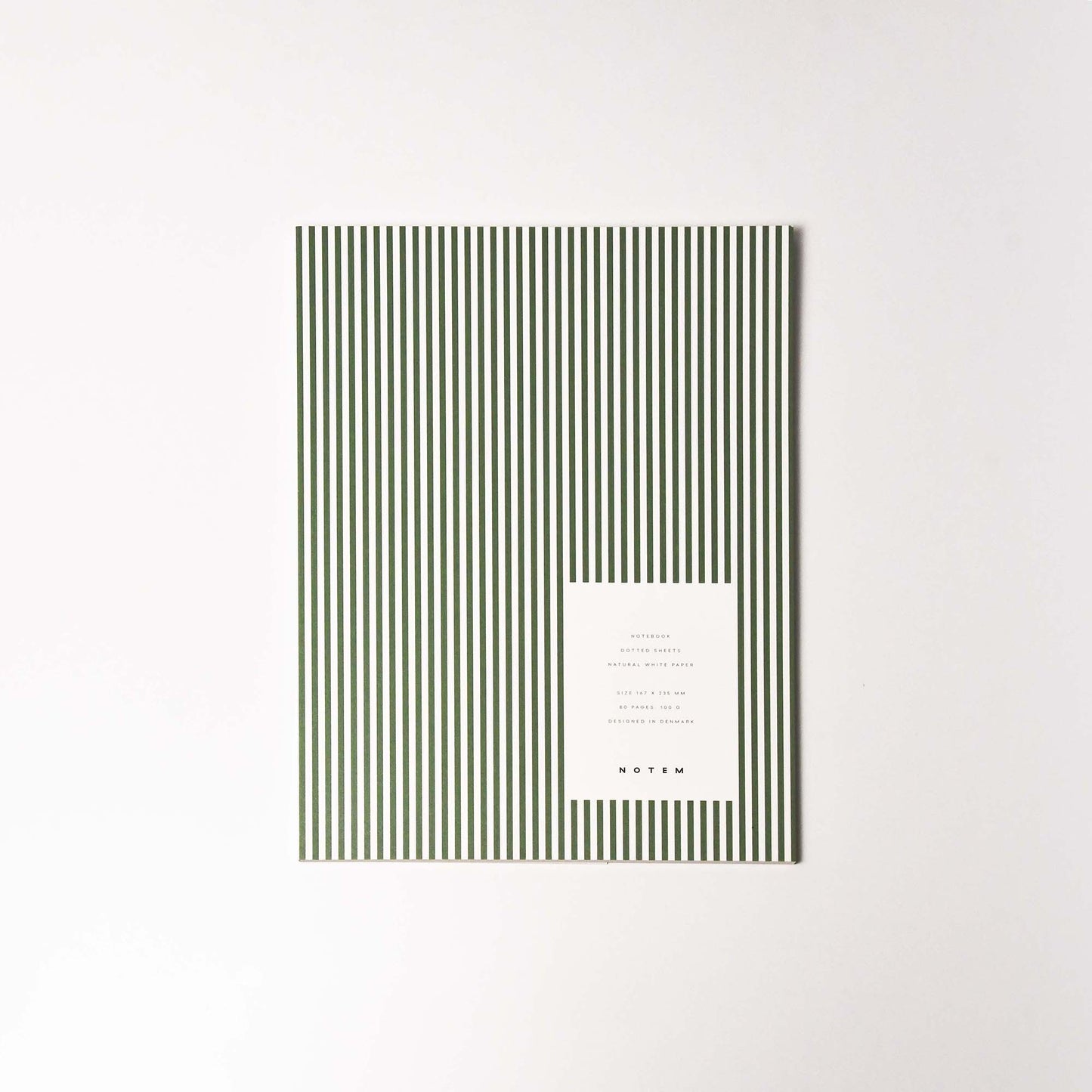 [NOTEM] VITA ソフトカバー ノート ミディアム - グリーン