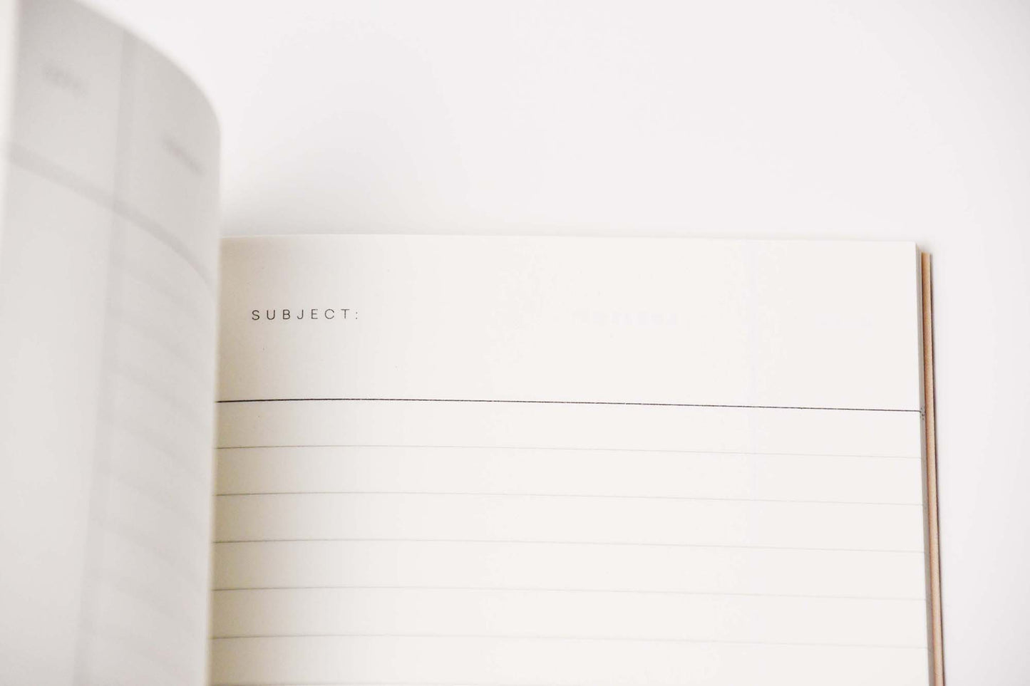 [NOTEM] VITA ソフトカバー ノート スモール - レッド